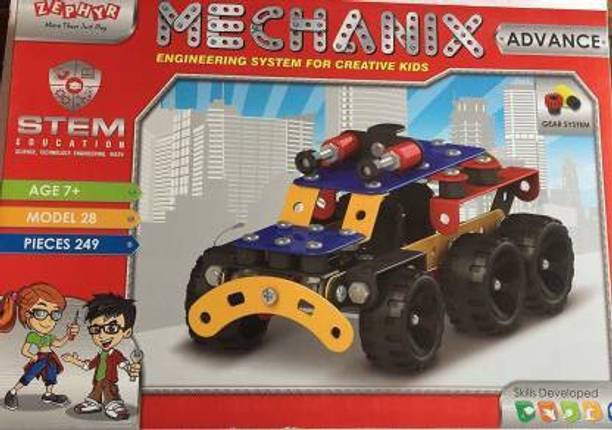 Toykit Mechanix Advance Stem Educational Engineering Set For Kids