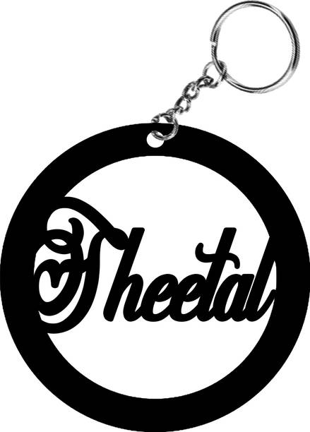 SY Gifts Sheetal Name Keychain Key Chain