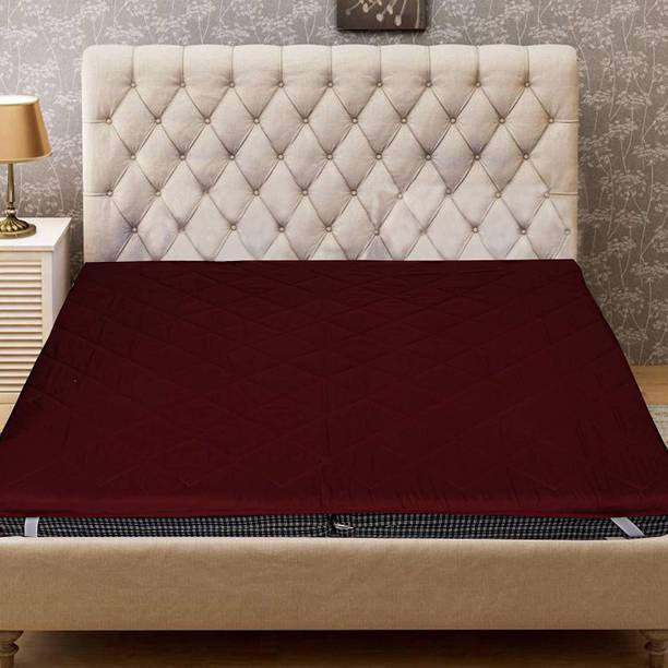 HARSHALI ART Mattress Topper Double Size Waterproof Mattress Cover