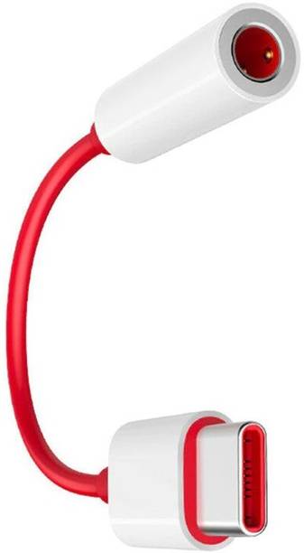 ankSONline Red Type C to 3.5mm Audio Jack Adapter Phone Converter