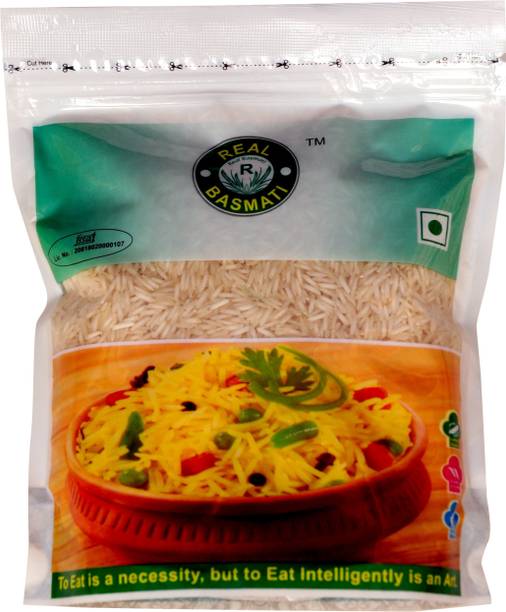 Real Basmati 1121  (Pack of 3) Basmati Rice (Long Grain, Steam)
