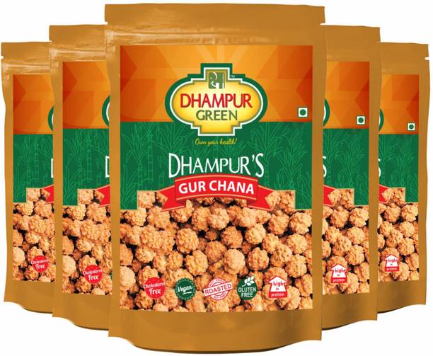 Dhampur Green Gur Chana ( Pack of 5 )