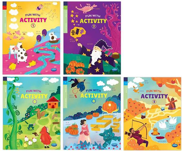 Fun With Activity Set Of 5 Books