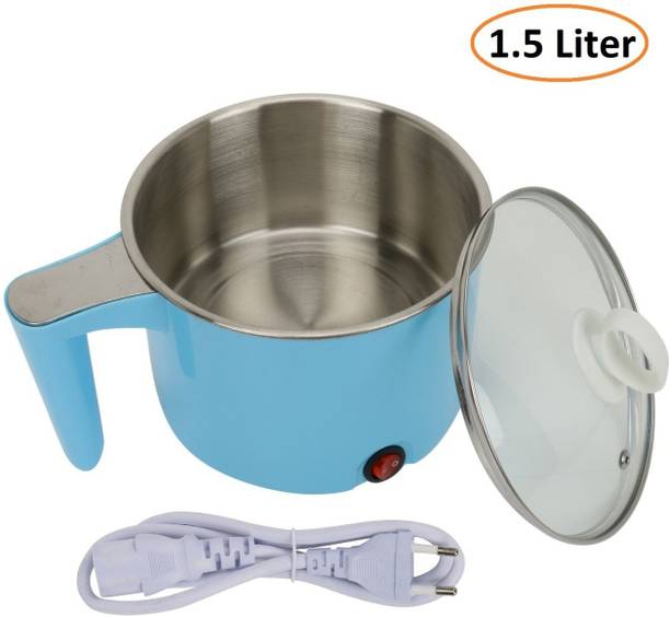 PRATYANG Cooker Kettle with Concealed Base Multifunction Cooking Travel Cooker