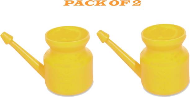 DGARYS Plastic Yellow Neti Pot