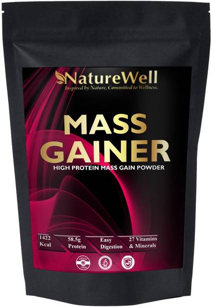 Naturewell Real Mass Gainer Weight Gainers/Mass Gainers (Chocolate) MW749 Ultra Weight Gainers/Mass Gainers