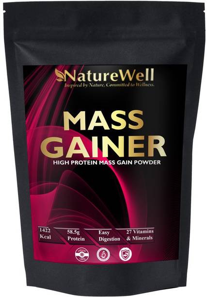 Naturewell Real Mass Gainer Weight Gainers/Mass Gainers (Chocolate) MW744 Weight Gainers/Mass Gainers