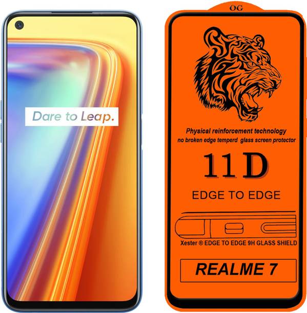 Xester Edge To Edge Tempered Glass for REALME 7
