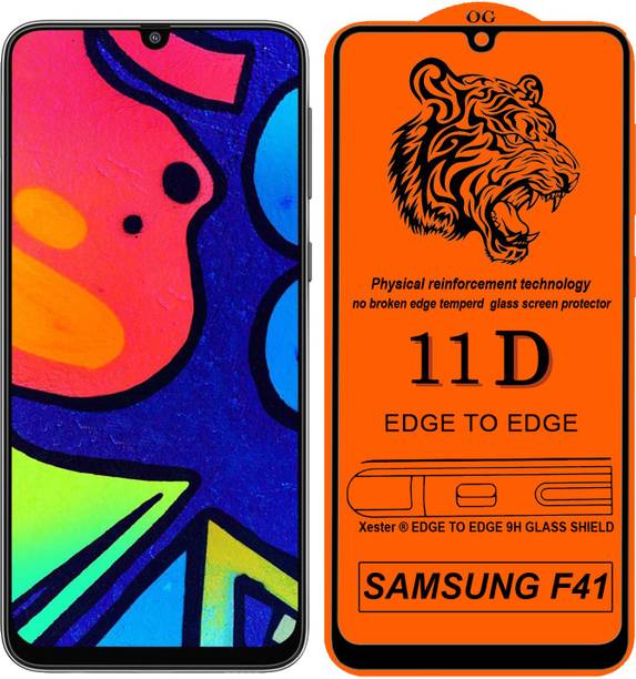 XRENGTH Edge To Edge Tempered Glass for : SAMSUNG F41