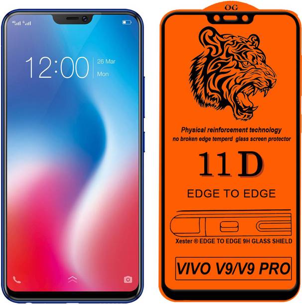 Xester Edge To Edge Tempered Glass for Vivo V9