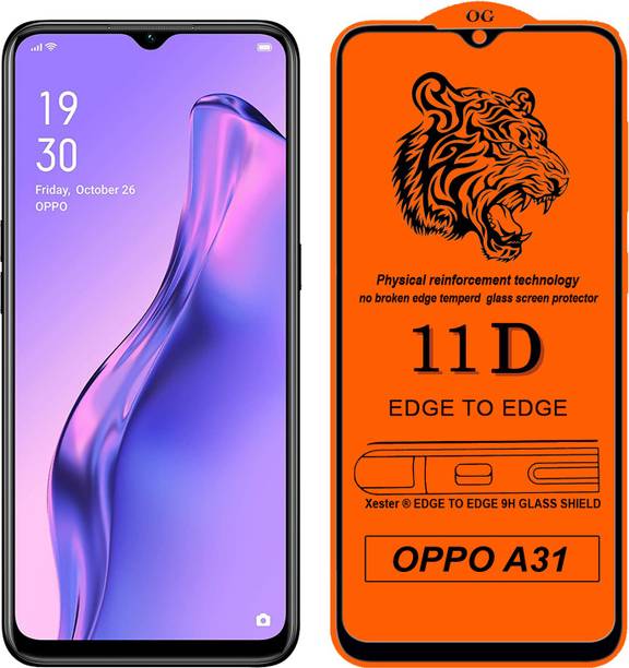 Xester Edge To Edge Tempered Glass for Oppo A31