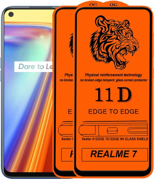 Xester Edge To Edge Tempered Glass for REALME 7
