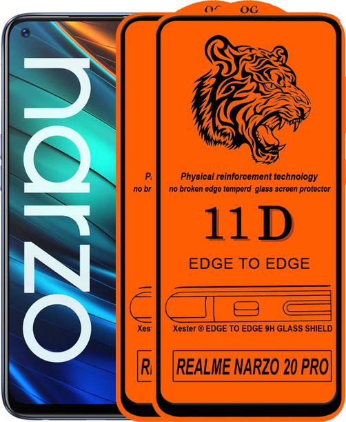 Xester Edge To Edge Tempered Glass for REALME NARZO 20 PRO