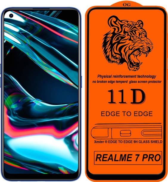 Gorilaorginal Edge To Edge Tempered Glass for : REALME 7 PRO