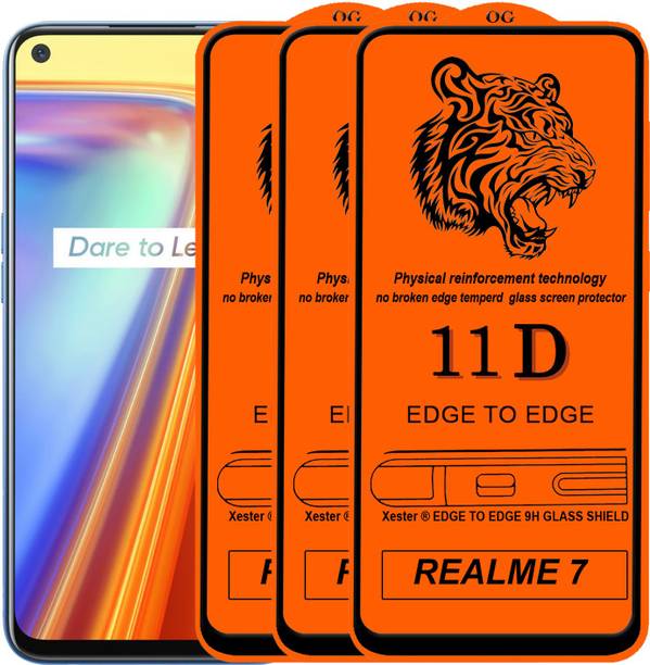Xester Edge To Edge Tempered Glass for REALME 7
