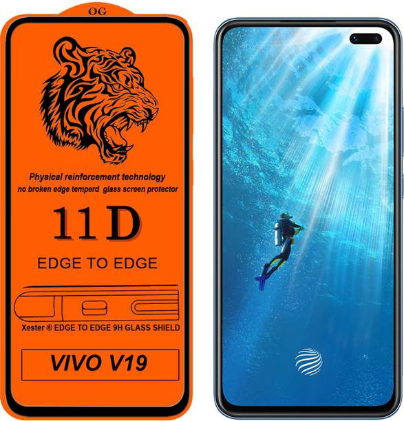 Xester Edge To Edge Tempered Glass for Vivo V19