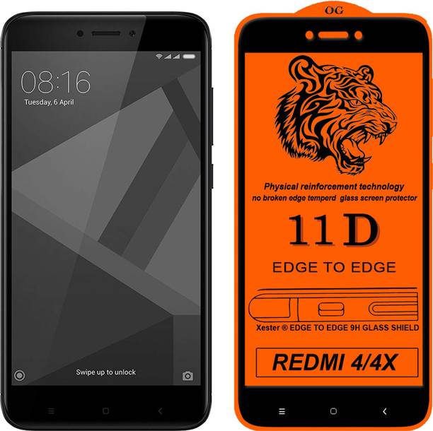 Gorilaorginal Edge To Edge Tempered Glass for Mi Redmi 4