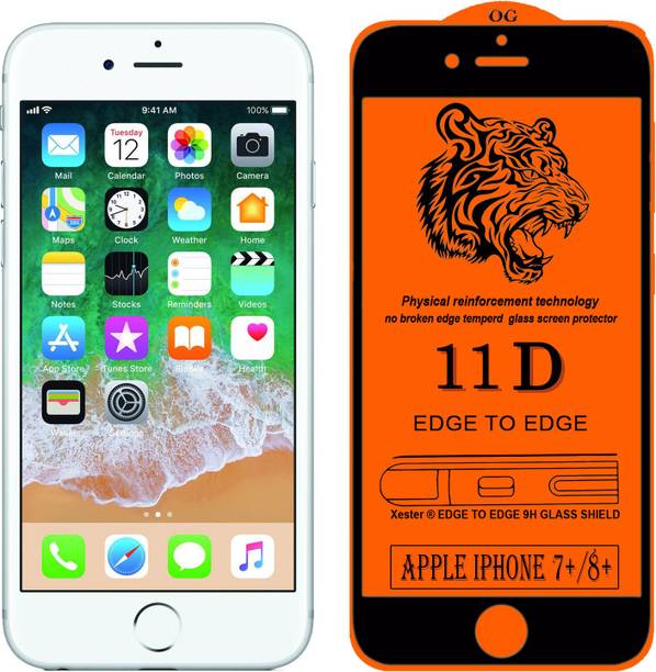 Xester Edge To Edge Tempered Glass for Apple iPhone 8 Plus