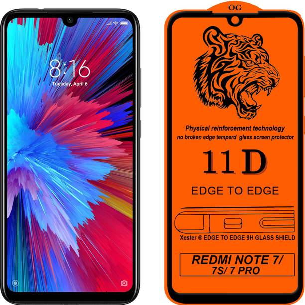 Gorilaorginal Edge To Edge Tempered Glass for ; Redmi Note 7