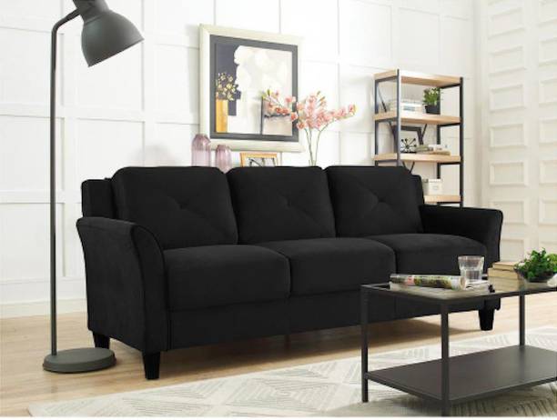 RM HOME Fabric 3 Seater Sofa
