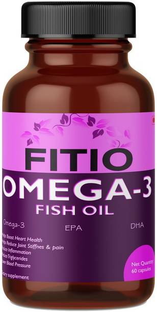 FITIO Omega 3 Fish Oil 1000mg supplements Pro