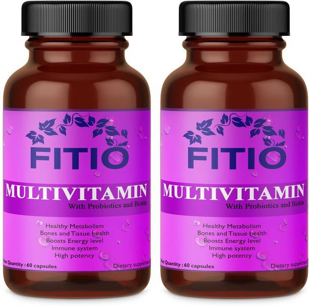 FITIO The Real Vitamin Advanced Multivitamin, Multivitamins, (Pack Of 2) Premium