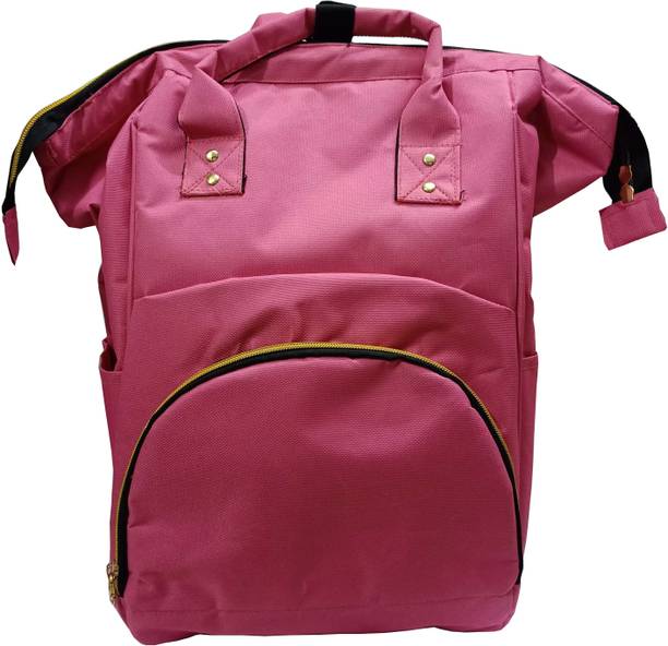 Baby Hashtag All In One Diaper Bags for Mom Travel Basic Edition Diaper Bag (Pink) Diaper Bag Backpack Diaper Bag (Pink) Backpack Diaper Bag