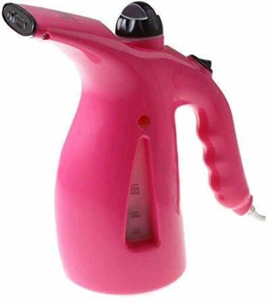 Pushcart Best Quality Facial Steamer Handheld Garment Portable Family Fabric Steam Brush, Face and Nose, Cold And Cough, Face Steamer Machine ( R Z 608 Steamer ) Pink Color Professional Facial Steamer