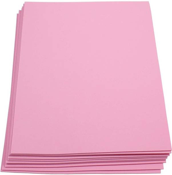 KHUSHA CREATIONS Foam Sheets Unruled A4 120 gsm Craft paper