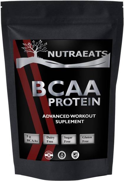 NutraEats Nutrition Real BCAA 100% Micronized Vegan, Muscle Recovery & Endurance BCAA B82 BCAA