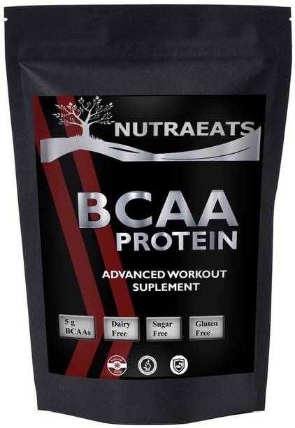 NutraEats Real BCAA 100% Micronized Vegan, Muscle Recovery & Endurance BCAA B74 Premium BCAA