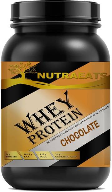 NutraEats Protein Plus Body Building Gym Supplement Whey Protein Powder Chocolate DSD5056 Whey Protein