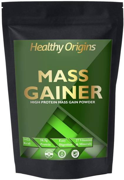 Healthy Origins Real Mass Gainer Weight Gainers/Mass Gainers (Chocolate) MW752 Premium Weight Gainers/Mass Gainers