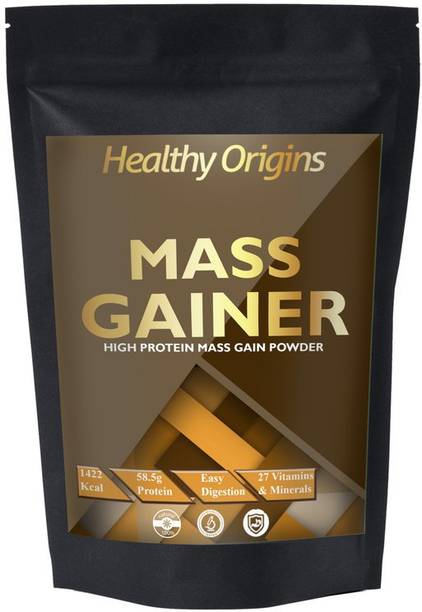 Healthy Origins Real Mass Gainer Weight Gainers/Mass Gainers (Chocolate) MW721 Premium Weight Gainers/Mass Gainers
