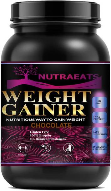 NutraEats Mass Weight Gainers/Mass Gainers (Chocolate) MW649 Ultra Weight Gainers/Mass Gainers