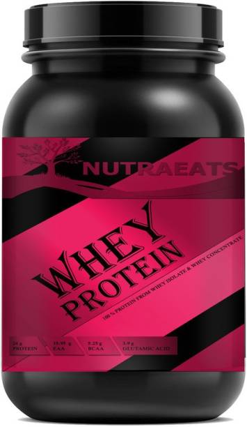 NutraEats Protein Plus Strawberry Whey Protein Powder DSD5120 Ultra Whey Protein