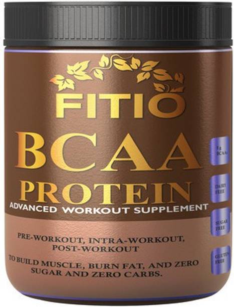 FITIO Real BCAA 100% Micronized Vegan, Muscle Recovery & Endurance BCAA B83 BCAA