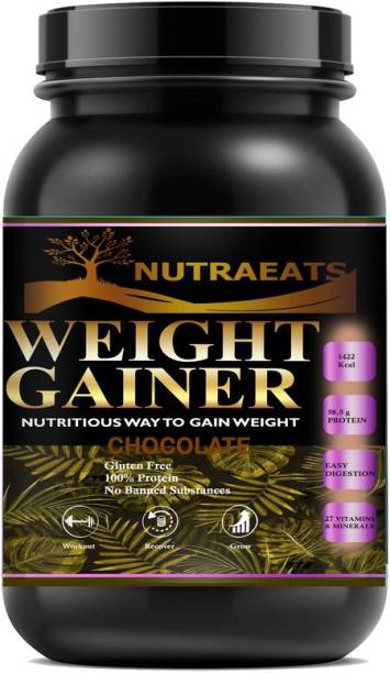 NutraEats Mass Weight Gainers/Mass Gainers (Chocolate) MWW2130 Ultra Weight Gainers/Mass Gainers
