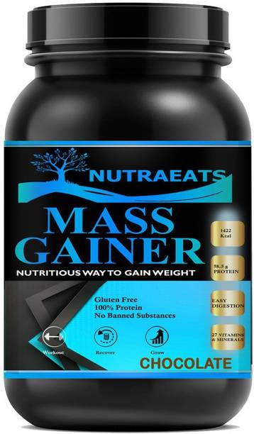 NutraEats Chocolate Weight Gainers/Mass Gainers (Chocolate) MW812 Premium Weight Gainers/Mass Gainers
