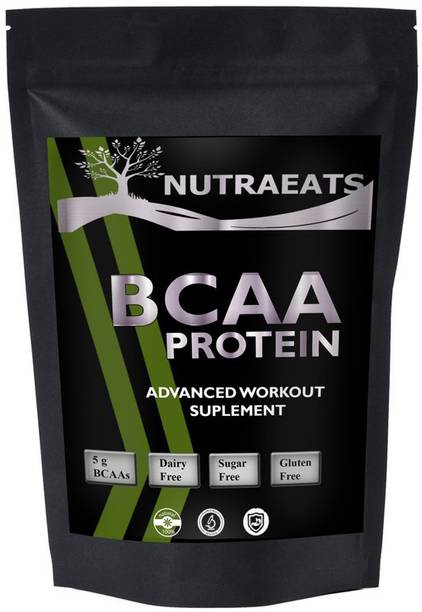 NutraEats Nutrition Instantized BCAA Powder 6000 Amino Acid supplement BCAA B58 Premium BCAA