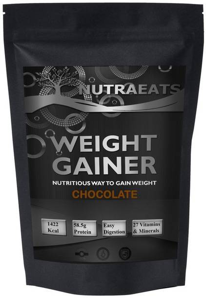 NutraEats Mass High Protein Weight Gainers/Mass Gainers (Chocolate) MW592 Premium Weight Gainers/Mass Gainers