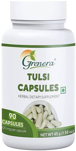 Grenera Tulsi Holy Basil Leaf Capsules