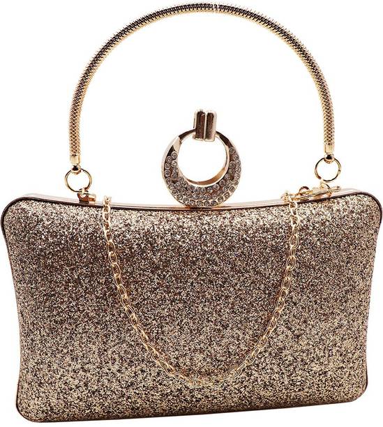 Party, Casual Gold  Clutch  - Regular Size