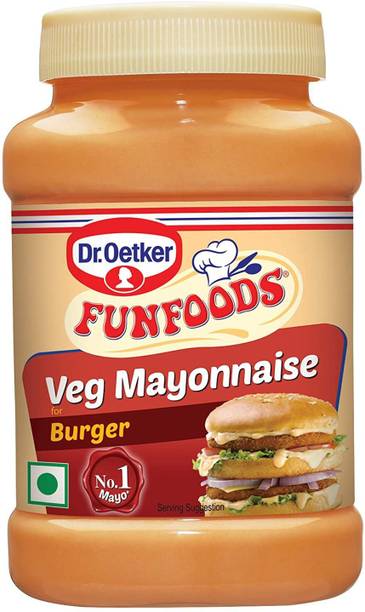 FUNFOODS by Dr. Oetker Veg Mayonnaise Burger 250 Gram