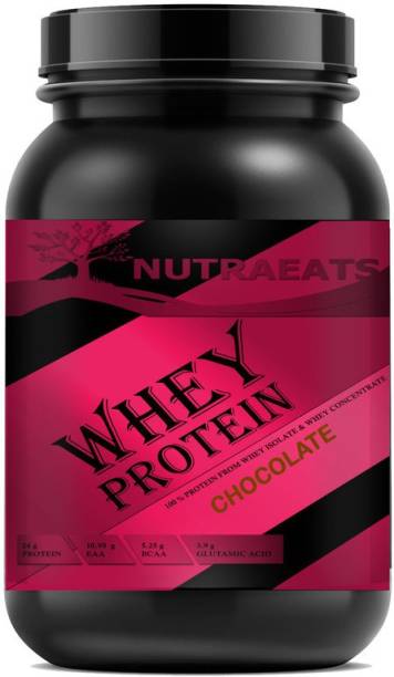 NutraEats Protein Plus Supplement Whey Protein Powder Chocolate DSD5120 Premium Whey Protein