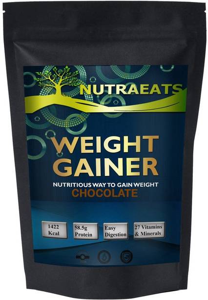 NutraEats Mass High Protein Weight Gainers/Mass Gainers (Chocolate) MW546 Ultra Weight Gainers/Mass Gainers