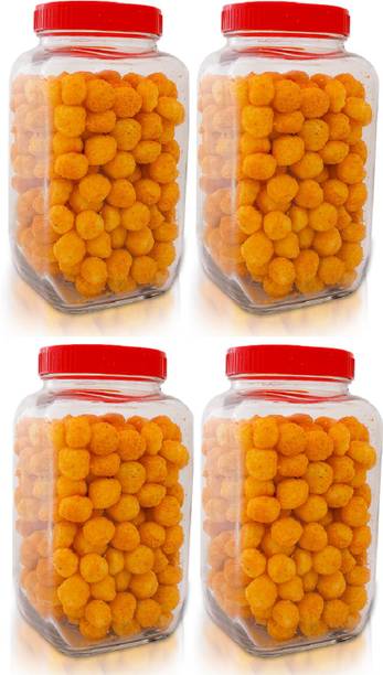 CROCO JAR Glass Grocery Container  - 2700 ml