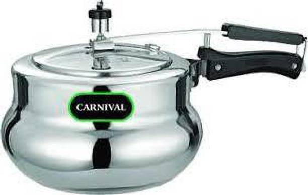 CARNIVAL ALUMINIUM DESIRE(HANDI) MODEL 1.5 LTR INDUCTION BOTTOM(INNER LID) PURE VIRGIN ALUMINIUM 1.5 L Inner Lid Induction Bottom Pressure Cooker