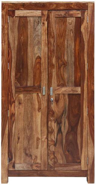 pipercrafts Solid Wood 2 Door Wardrobe