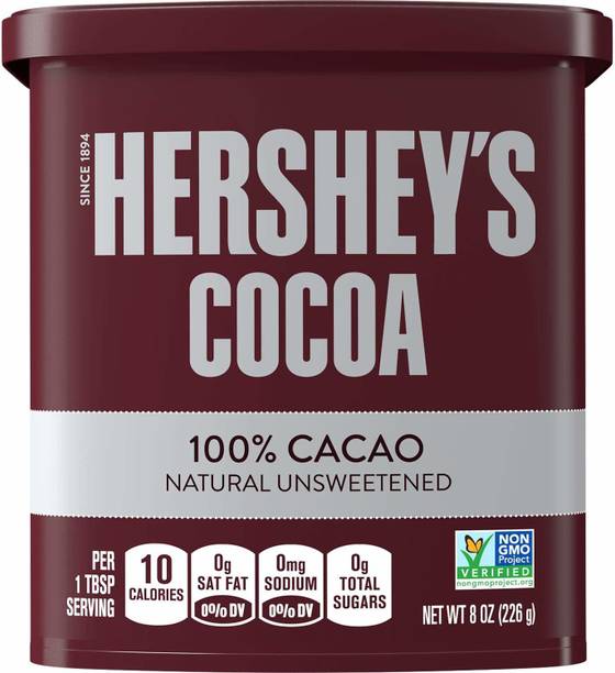 HERSHEY'S Cocoa Powder 100% Cacao Natural Unsweetened ( Imported made in America ) Cocoa Powder